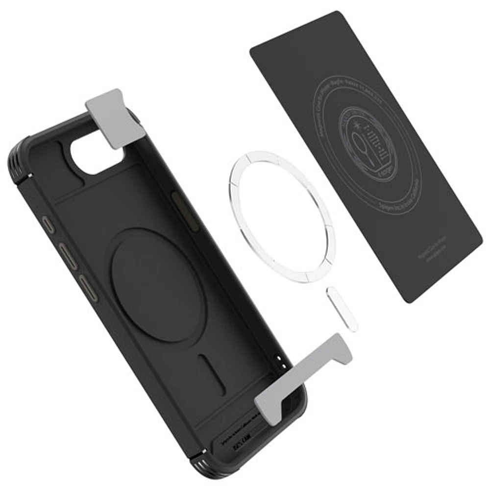 Spigen Core Armor MagFit Fitted Hard Shell Case for iPhone 16e - Matte Black