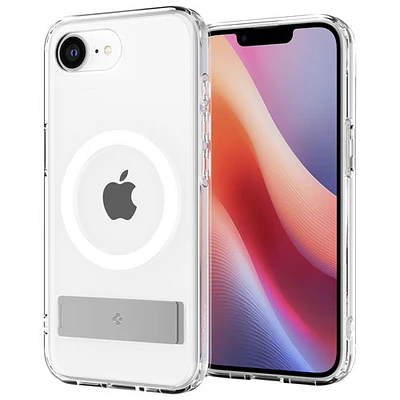 Spigen Slim Armor Essential S MagFit Fitted Hard Shell Case for iPhone 16e - Clear White