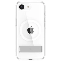 Spigen Slim Armor Essential S MagFit Fitted Hard Shell Case for iPhone 16e - Clear White