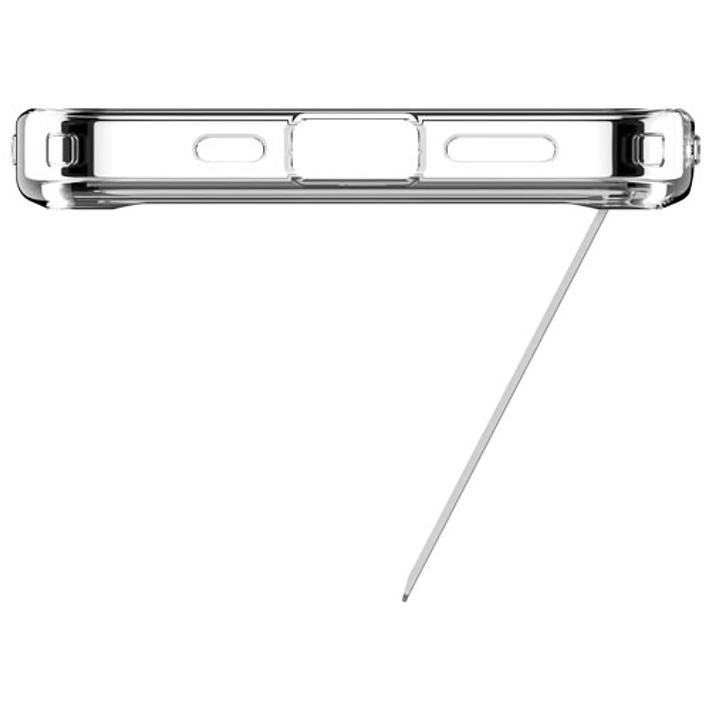 Spigen Slim Armor Essential S MagFit Fitted Hard Shell Case for iPhone 16e - Clear White