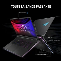 Portable de jeu ROG Strix SCAR de 18 po d'ASUS (Core Ultra 9-275HX d'Intel/RAM 64 Go/SSD 1 To/RTX 5080) - Partenaire de détail exclusif