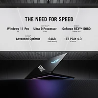 ASUS ROG Strix SCAR 18" Gaming Laptop (Intel Core Ultra 9-275HX/64GB RAM/1TB SSD/RTX 5080) - Exclusive Retail Partner