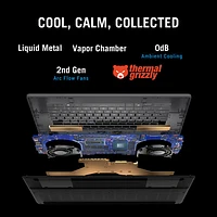 ASUS ROG Zephyrus G16 16" Gaming Laptop - Platinum White (Intel Core Ultra 9-285H/64GB RAM/2TB SSD/RTX 5090)