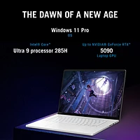 ASUS ROG Zephyrus G16 16" Gaming Laptop - Platinum White (Intel Core Ultra 9-285H/64GB RAM/2TB SSD/RTX 5090)