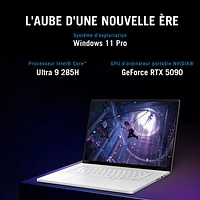 ASUS ROG Zephyrus G16 16" Gaming Laptop - Platinum White (Intel Core Ultra 9-285H/64GB RAM/2TB SSD/RTX 5090)
