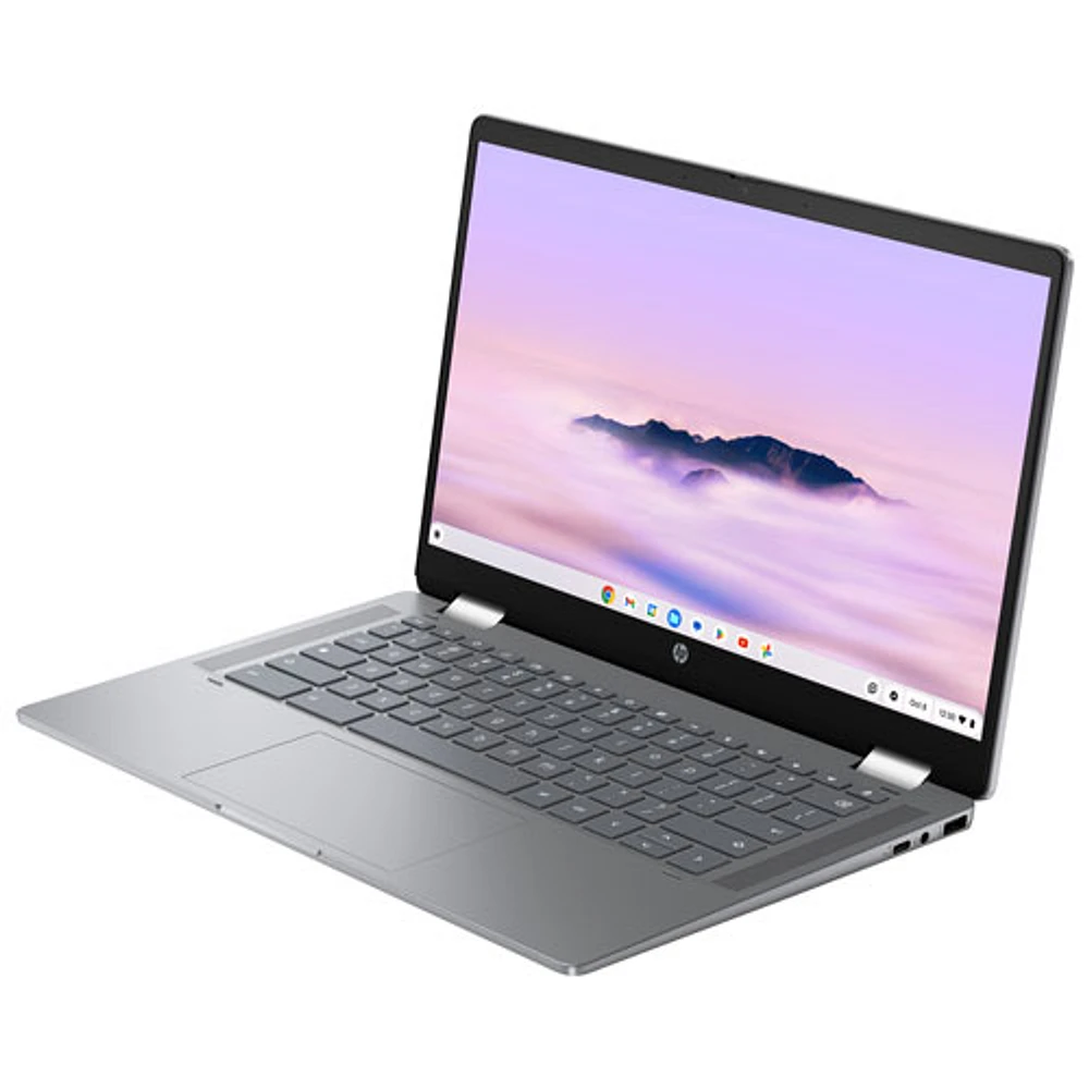 HP x360 14" Touchscreen Chromebook - Meteor Silver (Intel Core i3 N305/8GB RAM/256GB SSD/Chrome OS)