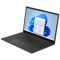 Portable de 15,6 po de HP - Noir de jais (Core i3 N305 d'Intel/RAM 8 Go/SSD 512 Go/Windows 11)
