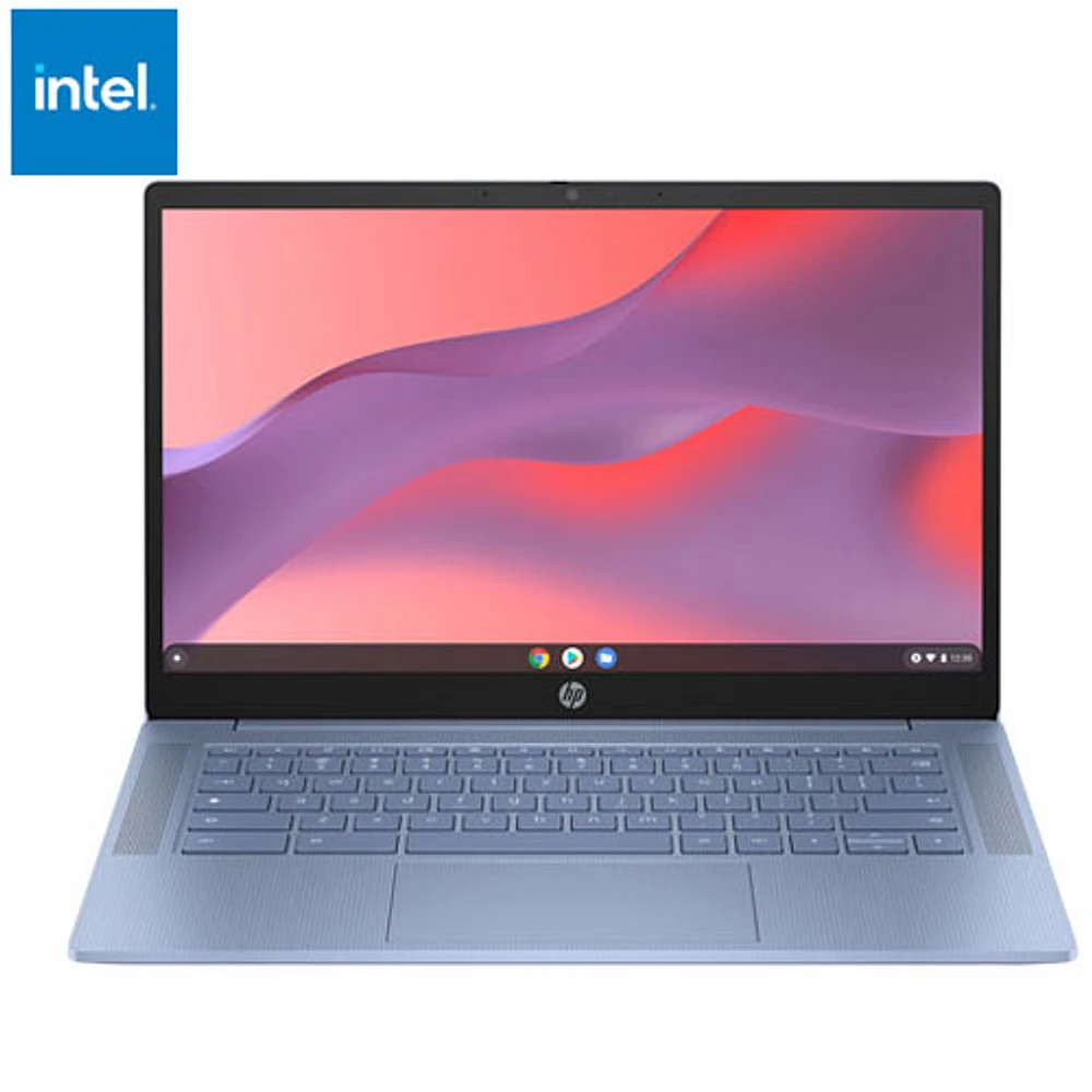 HP 14" Chromebook - Sky Blue (Intel N100/4GB RAM/128GB UFS/Chrome OS)