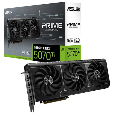 ASUS Prime RTX 5070 Ti 16GB GDDR7 Video Card