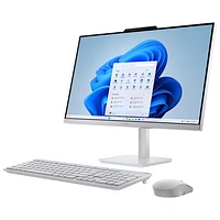 Ordinateur tout-en-un de Lenovo - Gris nuage (Core i3-N305 d'Intel/RAM 16 Go/SSD 512 Go/Windows 11)