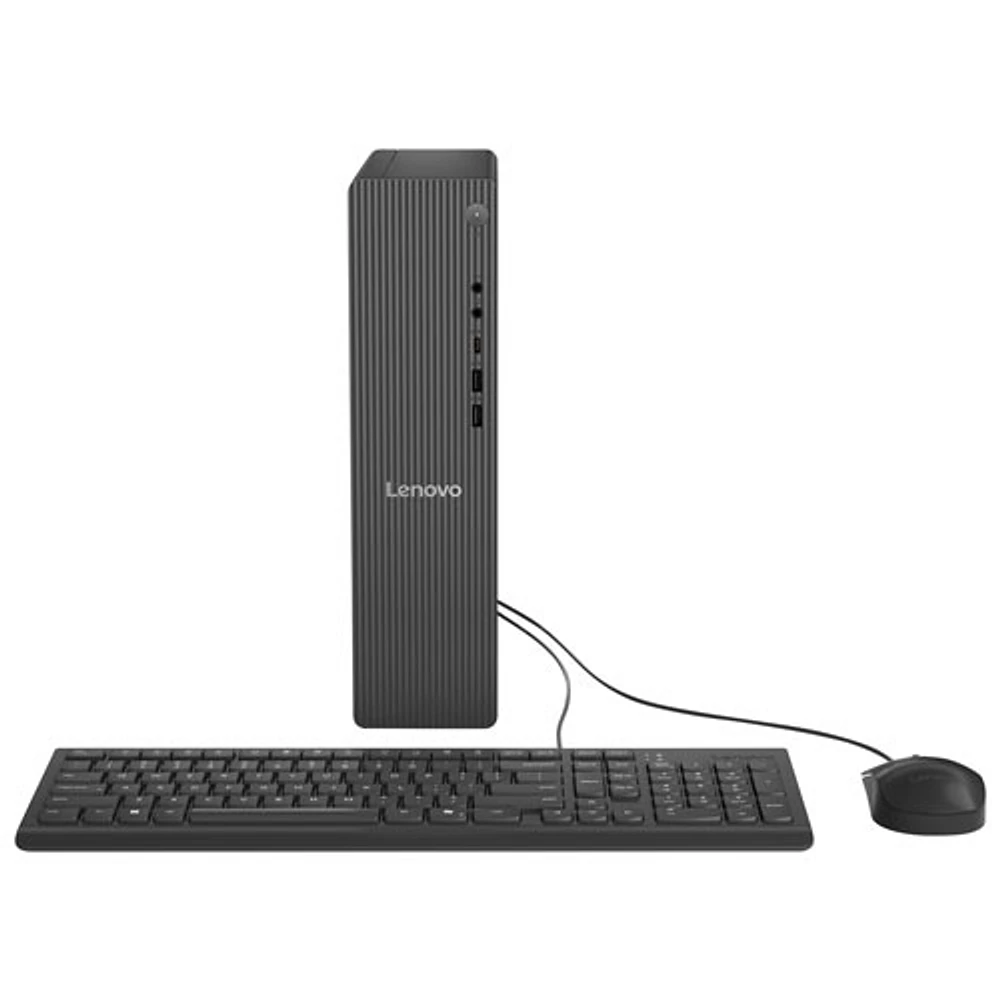 Ordinateur de bureau IdeaCentre Tower 8L de Lenovo - Gris luna (Core i5-14400 d'Intel/RAM 16 Go/SSD 512 Go/Windows 11)