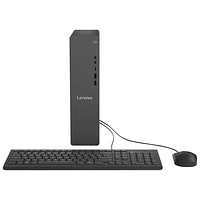 Ordinateur de bureau IdeaCentre Tower 8L de Lenovo - Gris luna (Core i5-14400 d'Intel/RAM 16 Go/SSD 512 Go/Windows 11)
