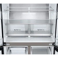 LG 33" 18.6 Cu. Ft. French Door Refrigerator (LF19C8200S) - Stainless Steel