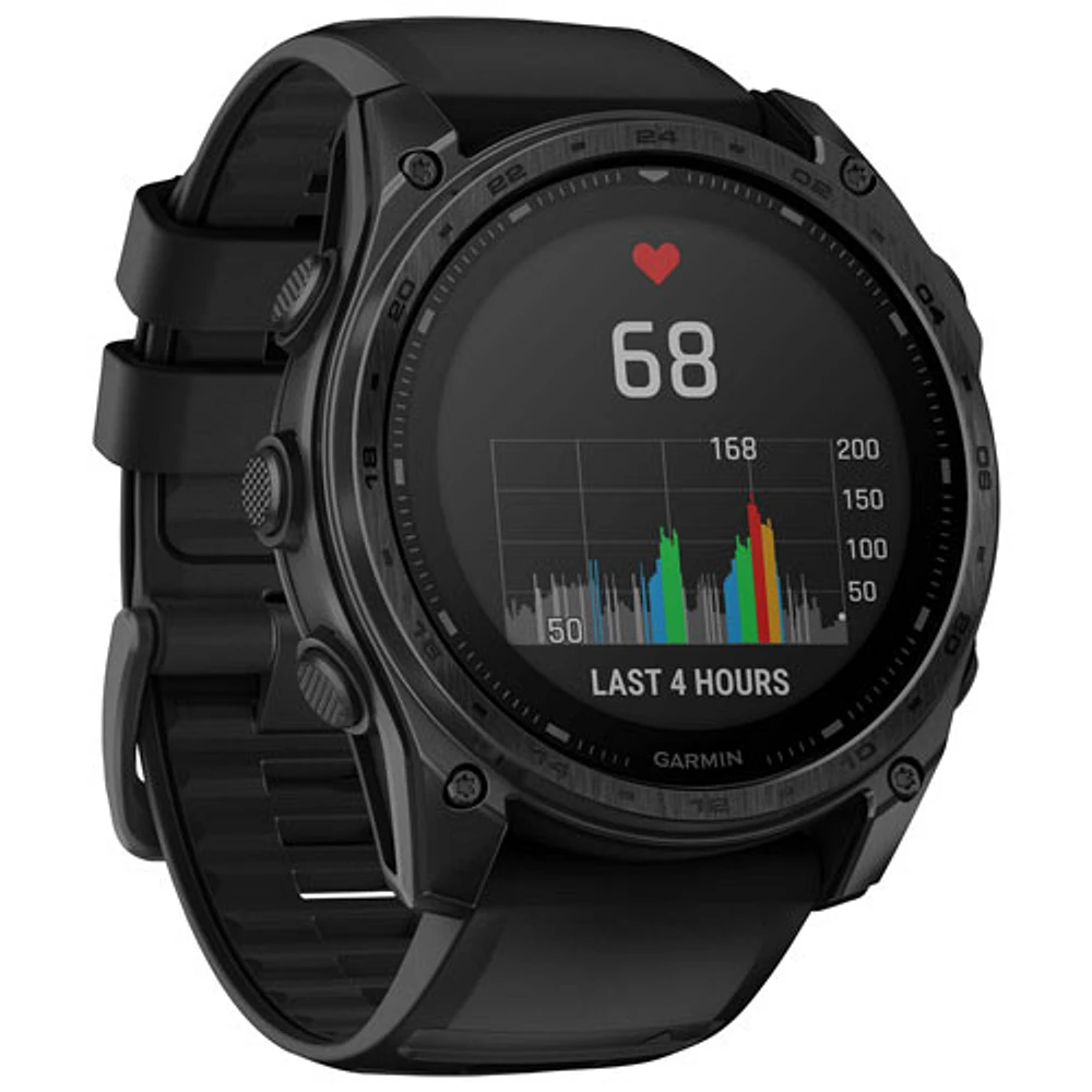 Garmin tactix 8 Solar Elite 51mm Bluetooth Multisport Smartwatch - Black