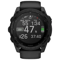 Montre intelligente multisport Bluetooth de 51 mm tactix 8 Solar de Garmin - Noir
