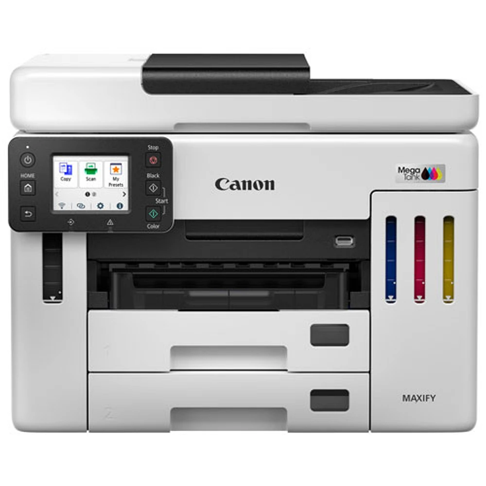 Imprimante à jet d'encre MegaTank tout-en-un sans fil MAXIFY GX7120 de Canon
