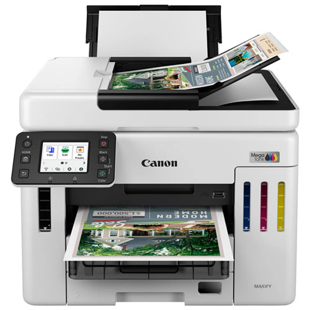 Imprimante à jet d'encre MegaTank tout-en-un sans fil MAXIFY GX7120 de Canon