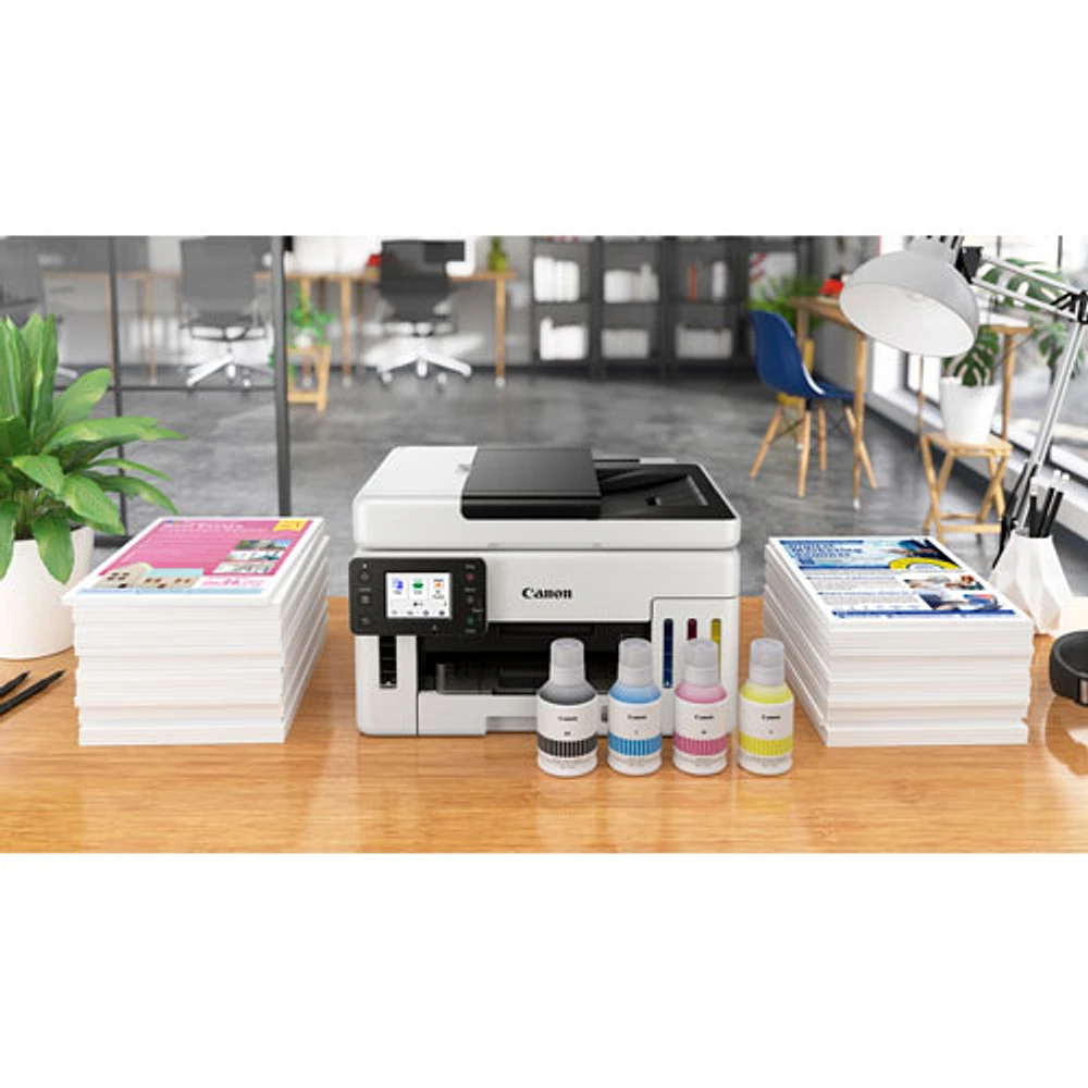 Imprimante à jet d'encre MegaTank tout-en-un sans fil MAXIFY GX6120 de Canon