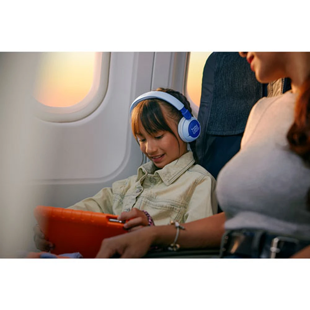 Casque d'écoute Bluetooth pour enfants 320BT de JBL - Bleu