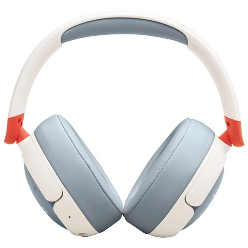 JBL Junior N470NC Over-Ear Noise Cancelling Bluetooth Kids Headphones - White