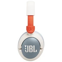JBL Junior N470NC Over-Ear Noise Cancelling Bluetooth Kids Headphones - White