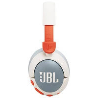 JBL Junior N470NC Over-Ear Noise Cancelling Bluetooth Kids Headphones - White