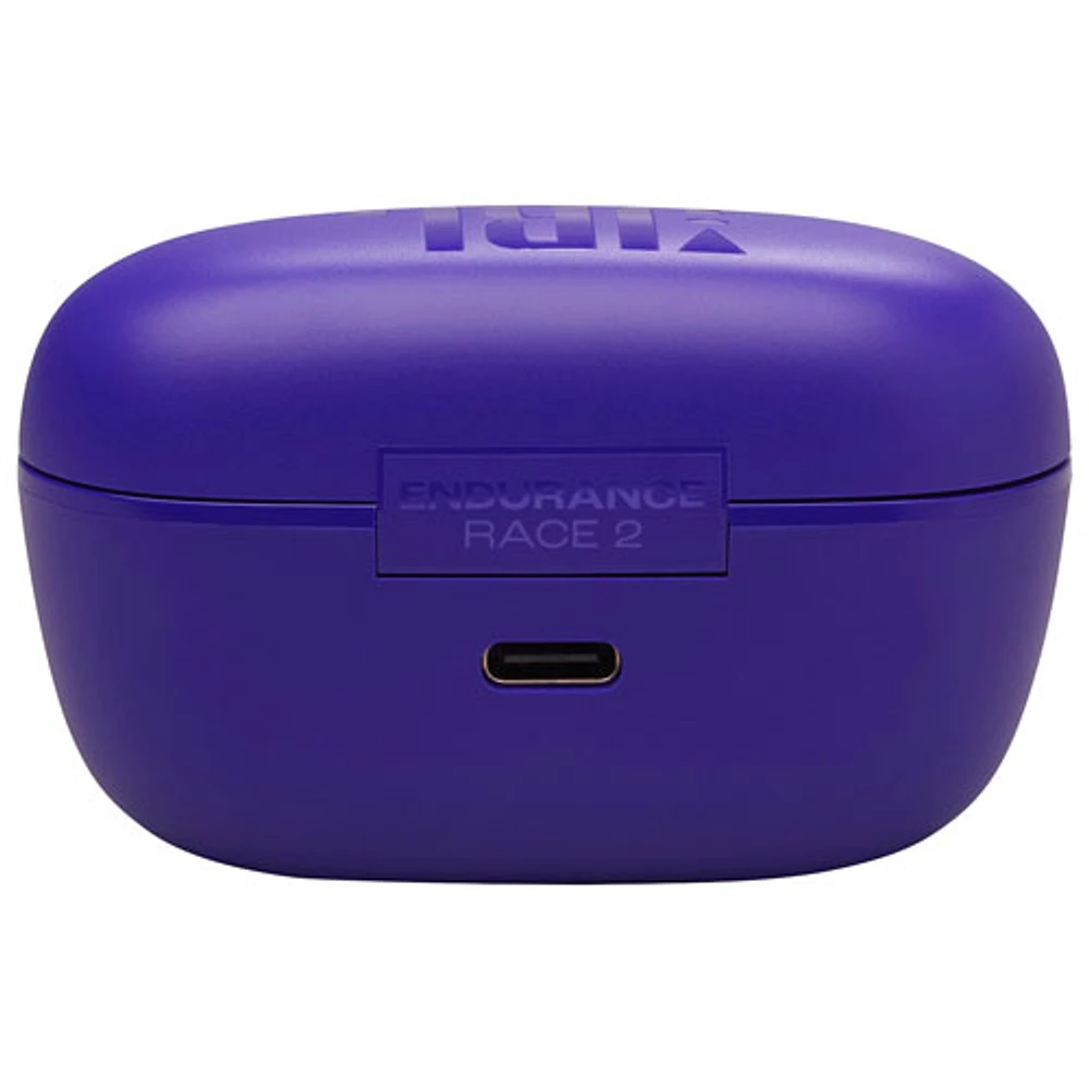JBL Endurance Race 2 In-Ear Noise Cancelling True Wireless Earbuds - Purple