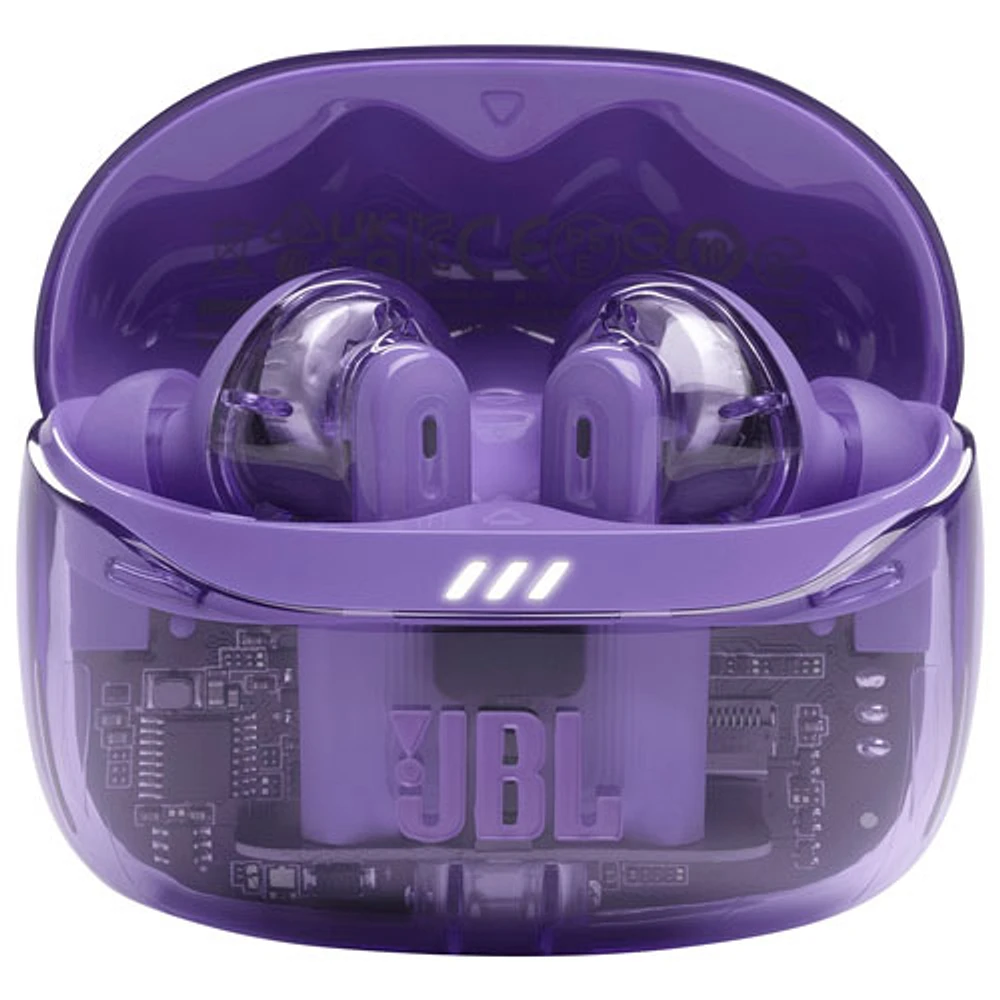 JBL Tune Beam 2 In-Ear Noise Cancelling True Wireless Earbuds - Ghost Purple