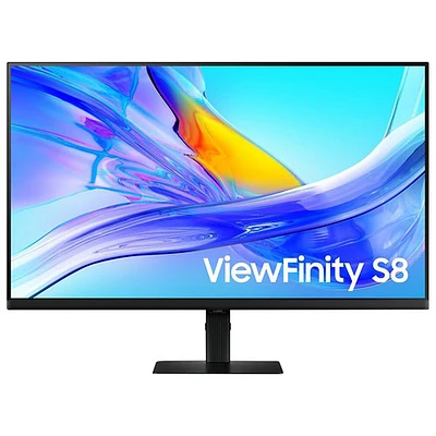 Moniteur DEL AV Ultra HD 4K 5 ms GÀG 60 Hz 32 po ViewFinity S8 de Samsung (LS32D806UANXGO) - Noir