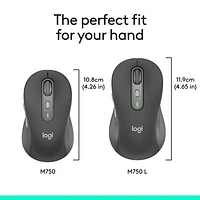 Logitech Signature Plus M750 Bluetooth Optical Mouse - Graphite