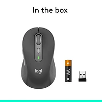 Logitech Signature Plus M750 Bluetooth Optical Mouse - Graphite