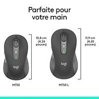 Logitech Signature Plus M750 Bluetooth Optical Mouse - Graphite