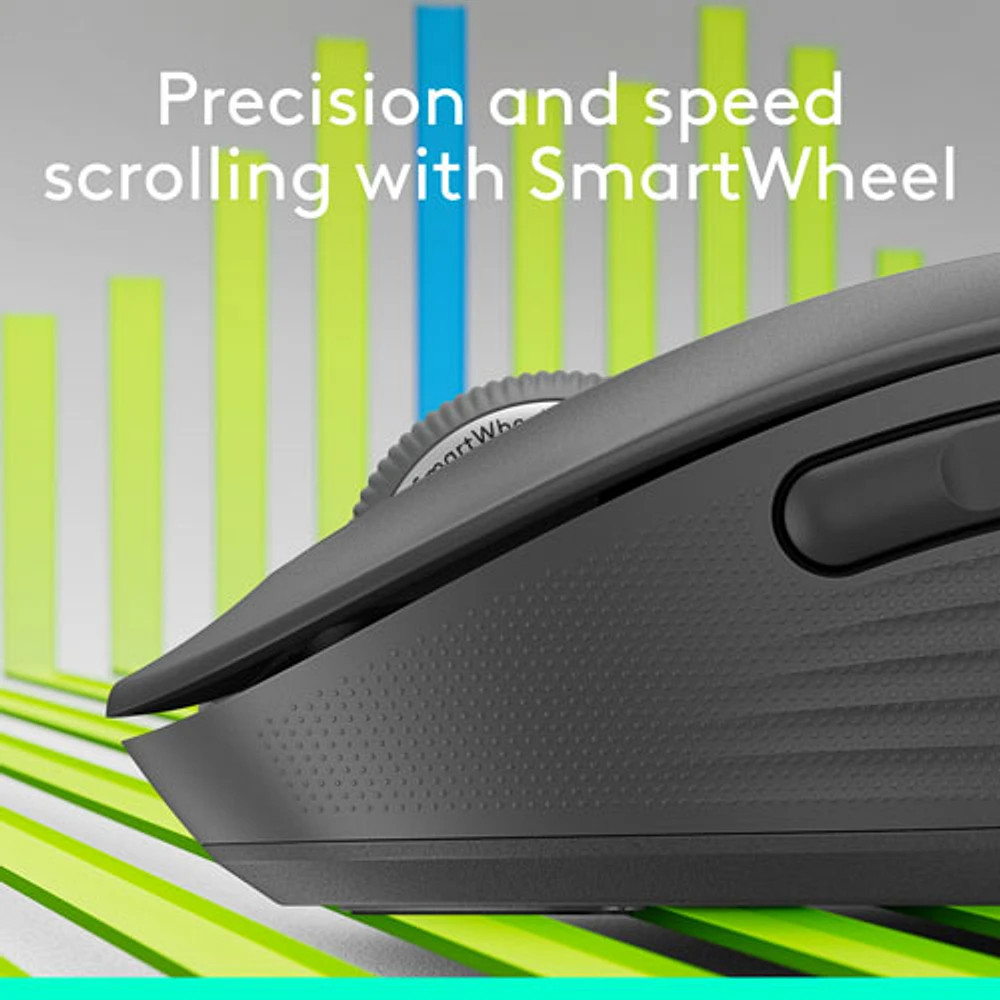 Logitech Signature Plus M750 Bluetooth Optical Mouse - Graphite
