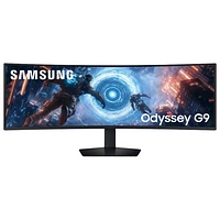 Samsung Odyssey G9 49" WQHD 144Hz 1ms GTG Curved VA LED FreeSync Gaming Monitor (LS49FG910ENXZA) - Black