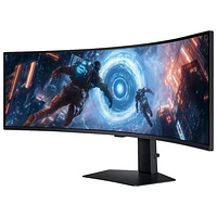 Samsung Odyssey G9 49" WQHD 144Hz 1ms GTG Curved VA LED FreeSync Gaming Monitor (LS49FG910ENXZA) - Black