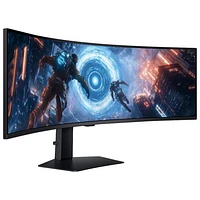 Samsung Odyssey G9 49" WQHD 144Hz 1ms GTG Curved VA LED FreeSync Gaming Monitor (LS49FG910ENXZA) - Black