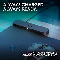 Tapis de souris de jeu G POWERPLAY 2 de Logitech avec recharge sans fil