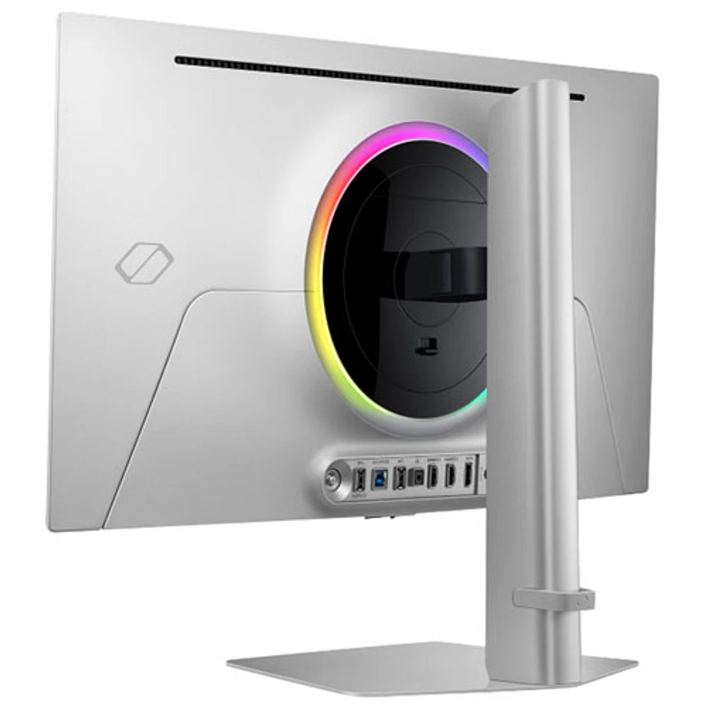 Moniteur de jeu DELO Ultra HD 4K 240 Hz 0,03 ms GTG FreeSync 27 po Odyssey de Samsung (LS27FG810SNXZA) - Argenté