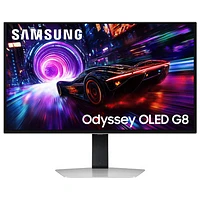 Samsung Odyssey 32" 4K Ultra HD 240Hz 0.03ms GTG OLED FreeSync Gaming Monitor (LS32FG810SNXZA) - Silver