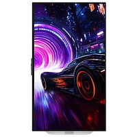 Samsung Odyssey 32" 4K Ultra HD 240Hz 0.03ms GTG OLED FreeSync Gaming Monitor (LS32FG810SNXZA) - Silver