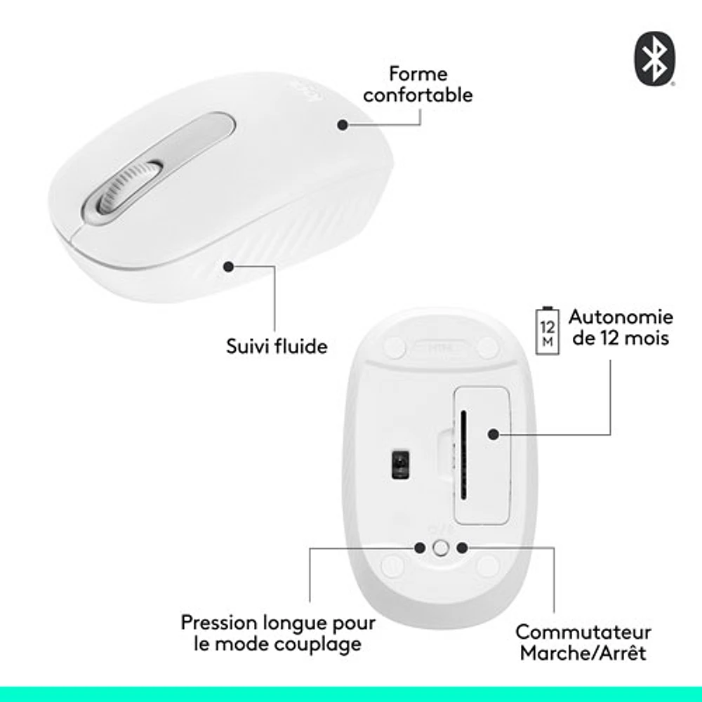 Logitech M196 1000 DPI Bluetooth Optical Mouse