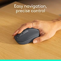 Logitech M196 1000 DPI Bluetooth Optical Mouse - Graphite