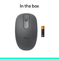 Logitech M196 1000 DPI Bluetooth Optical Mouse - Graphite