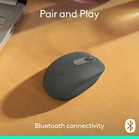 Logitech M196 1000 DPI Bluetooth Optical Mouse - Graphite