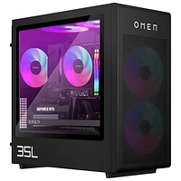Ordinateur de jeu Omen 35L de HP - Blanc (Ryzen 7 8700F d'AMD/RAM 32 Go/SSD 2 To/GeForce RTX 5070/Windows 11) - Exclusivité de Best Buy