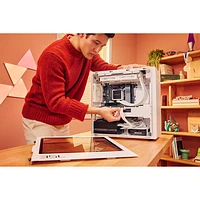 HP Omen 35L Gaming PC - White (AMD Ryzen 7 8700F/32GB RAM/2TB SSD/GeForce RTX 5070/Windows 11) - Only at Best Buy