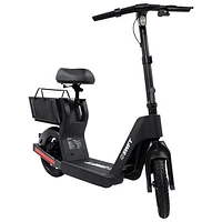 Trottinette électrique assis-debout SD de SWFT (moteur 400 W/autonomie maximale 24 km/vitesse maximale 20 km/h) - Noir
