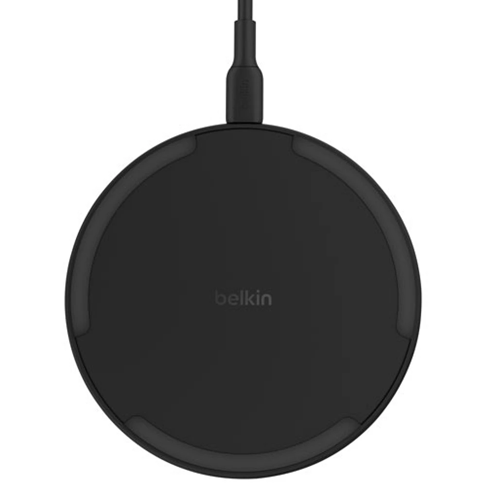 Belkin 2-in-1 15W Qi Wireless Charging Pad - Black