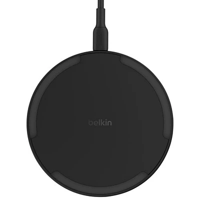 Belkin 2-in-1 15W Qi Wireless Charging Pad - Black
