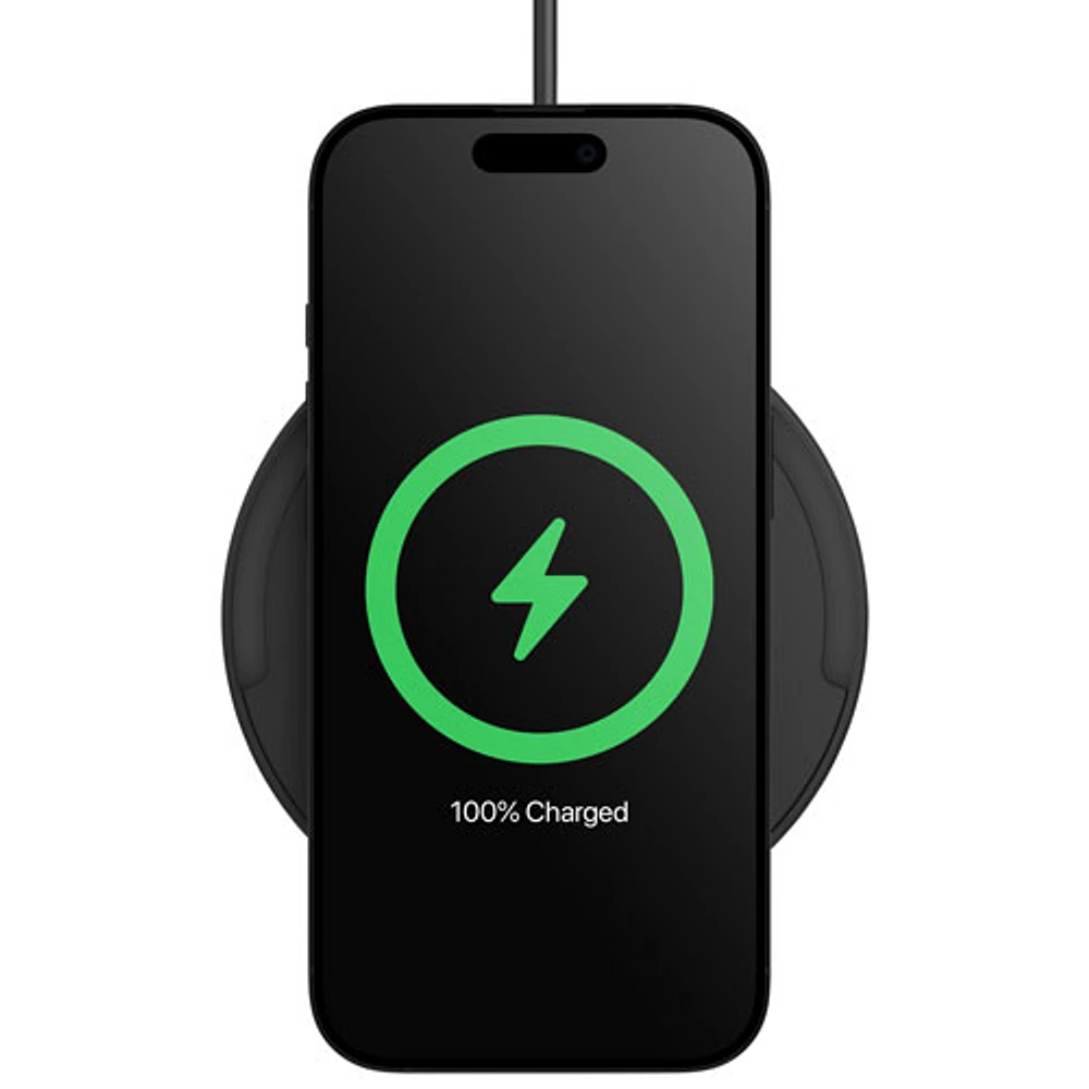 Tapis de recharge sans fil Qi 2-en-1 de 15 W de Belkin - Noir